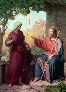 Christus en de Vrouw van Samaria bij de Bron, 1854